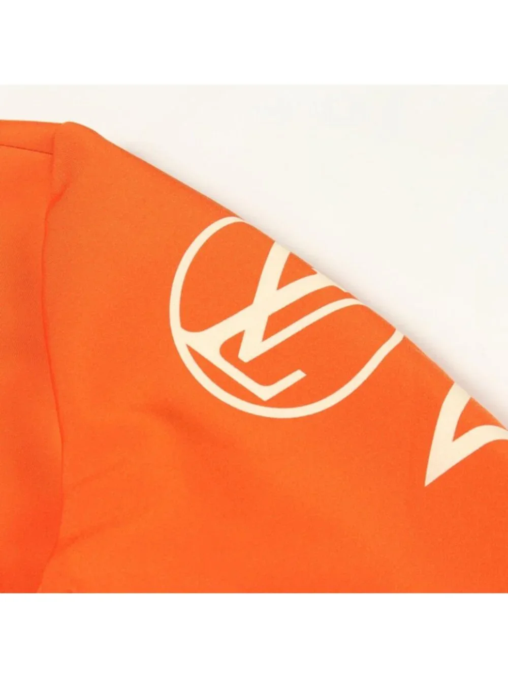Louis Vuitton Logo Print Jacket Nhy Nylon Track